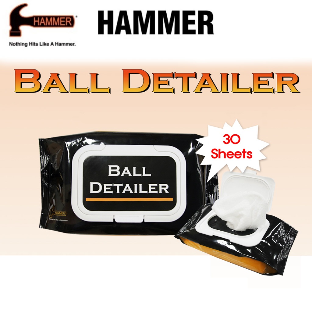Lenço De Bola De Boliche HAMMER Ball Detailer (30 Folhas)