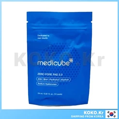 MEDICUBE Zero Pore Pads 2.0 10P/30P Recarga (Sem Caixa) Com Brindes