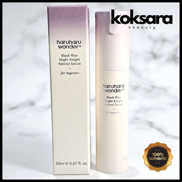 Haruharu Wonder Soro De Retinol Noite De Arroz Preto 20ml em Oferta na Shopee