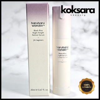 Haruharu Wonder Soro De Retinol Noite De Arroz Preto 20ml em Oferta na Shopee