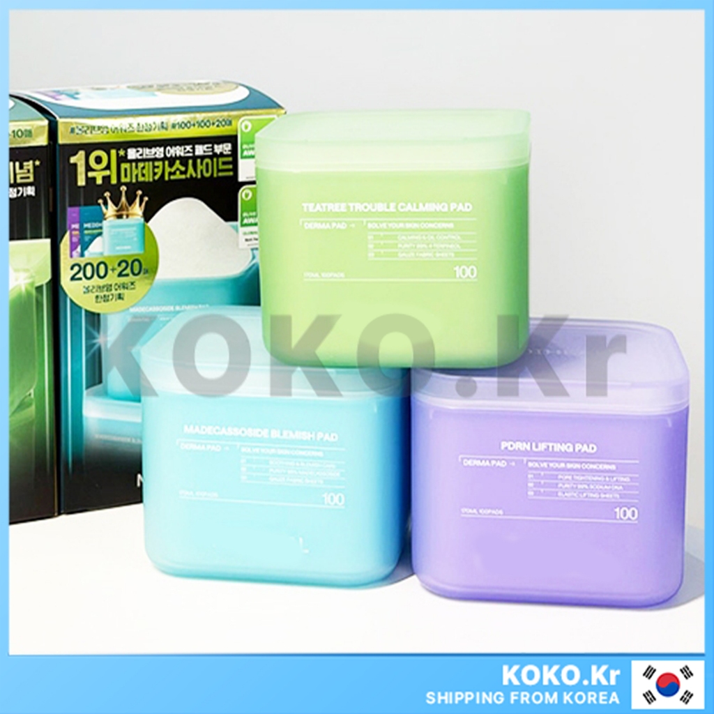 MEDIHEAL Toner Pad 24/7 Almofadas De Toner Diurno E Noturno Teatree/Watermide/Madecassoside/Colágeno/Fito-Enzima em Oferta na Shopee