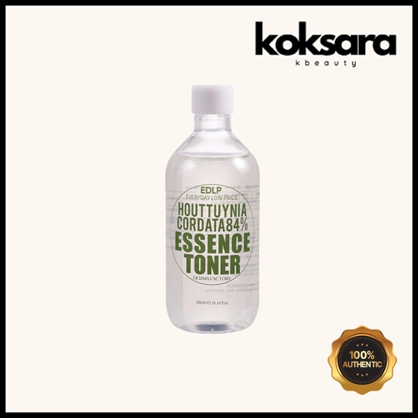 Derma Factory EDLP Houttuynia Cordata 84% Essence Toner 300ml