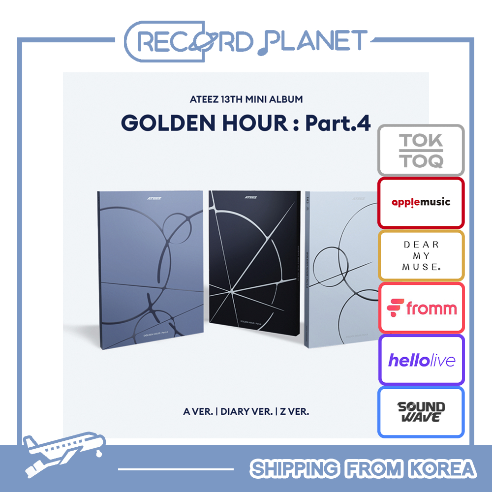 [POB] ATEEZ - GOLDEN HOUR : Part.4 em Oferta na Shopee