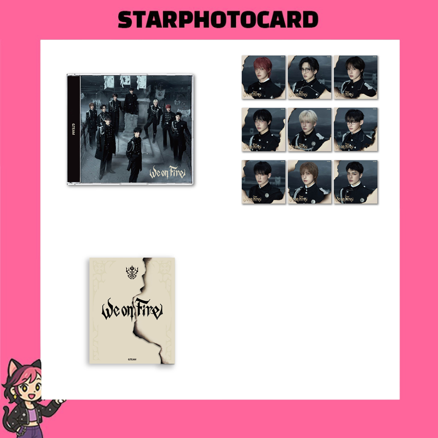 [READY STOCK] &TEAM - 3RD ALBUM WE ON FIRE LIMITED / STANDARD / SOLO EDITION
