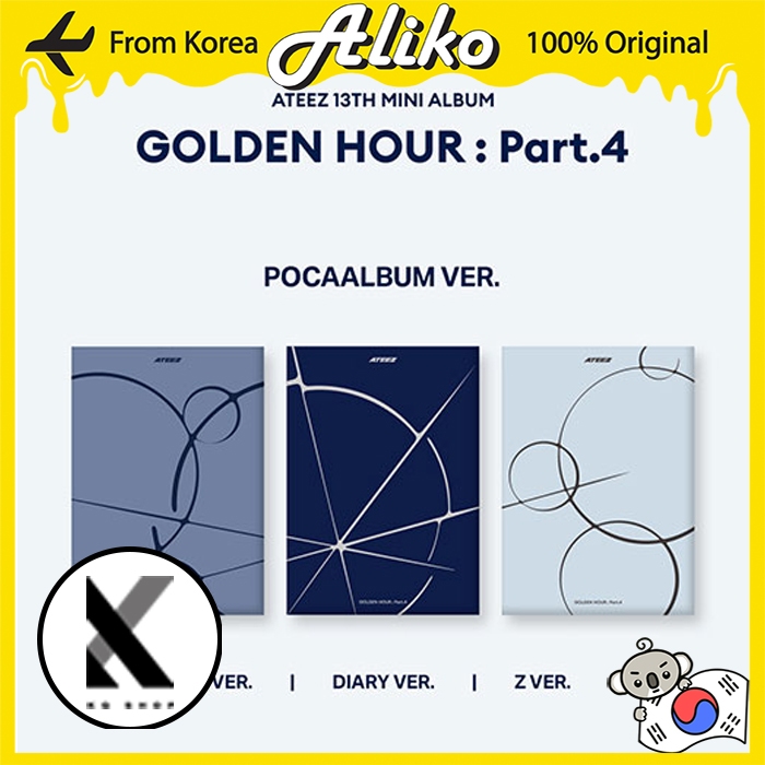 ATEEZ - GOLDEN HOUR : Part.4 (POCAALBUM VER.)