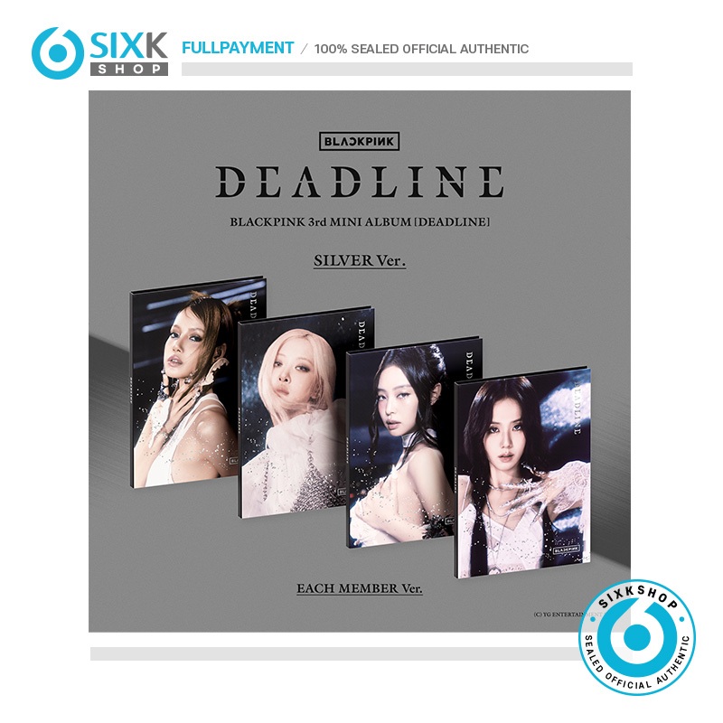 ( SILVER ver ) BLACKPINK 3rd Mini Album [ DEADLINE ] em Oferta na Shopee