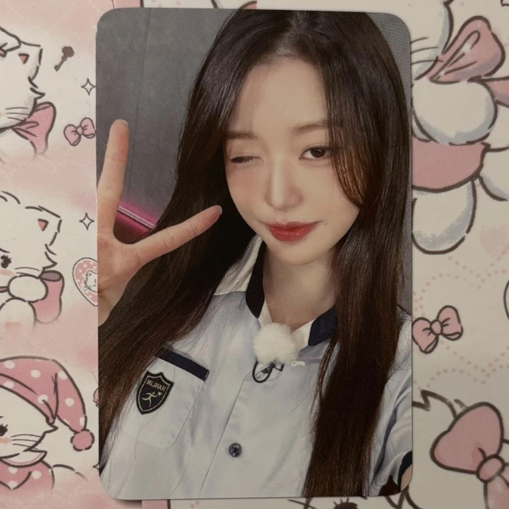 Oficial Autêntico IVE Jang Wonyoung Com Conceito De Calendário Estilo Princesa Humor De Grama Fresca