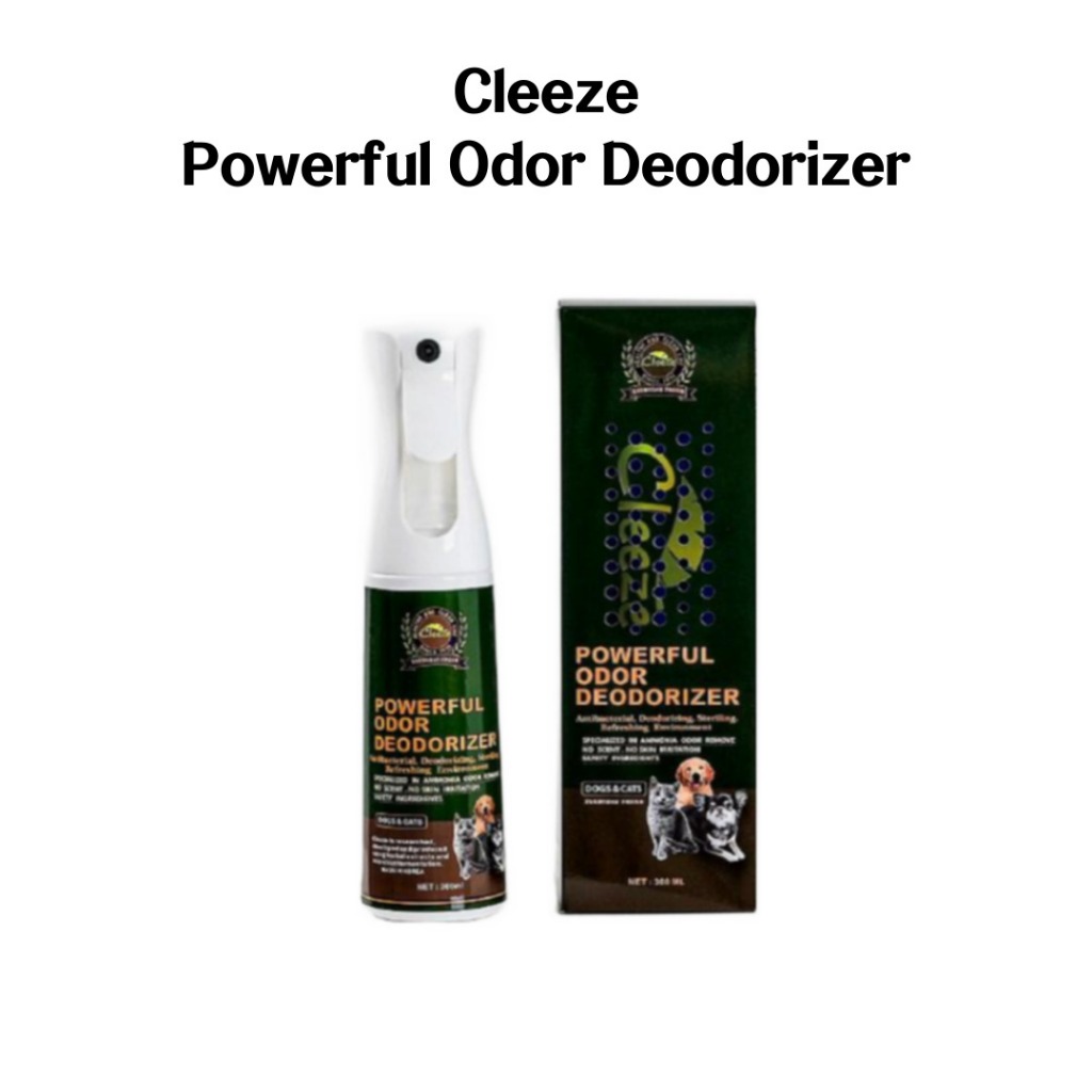 Cleese Poderoso Odor Desodorizante 300ml Apenas Para Animais De Estimação , Fórmula De Segurança , Opção Sem Fragrância , Efeito Antibacteriano , Desodorização De Fibra , Purificação De Ar
