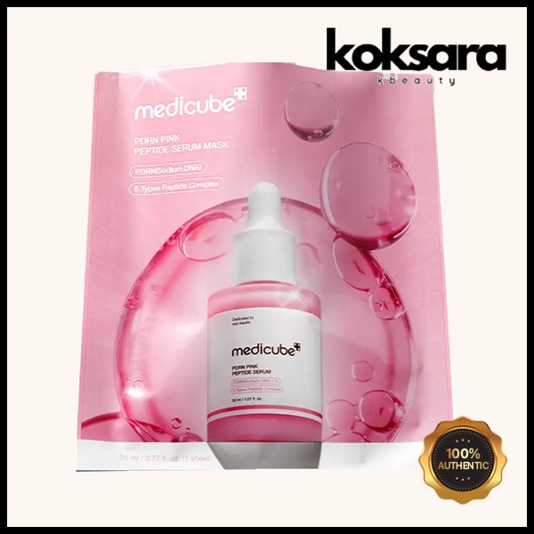 Medicube PDRN Pink Peptide Ampoule Mask 23g 1ea