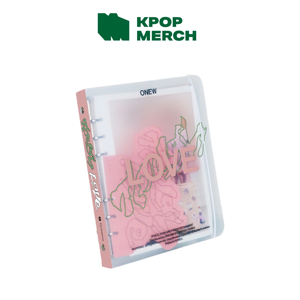SHINee ONEW - 5th Mini Album [TOUGH LOVE]_NOTE ver. em Oferta na Shopee