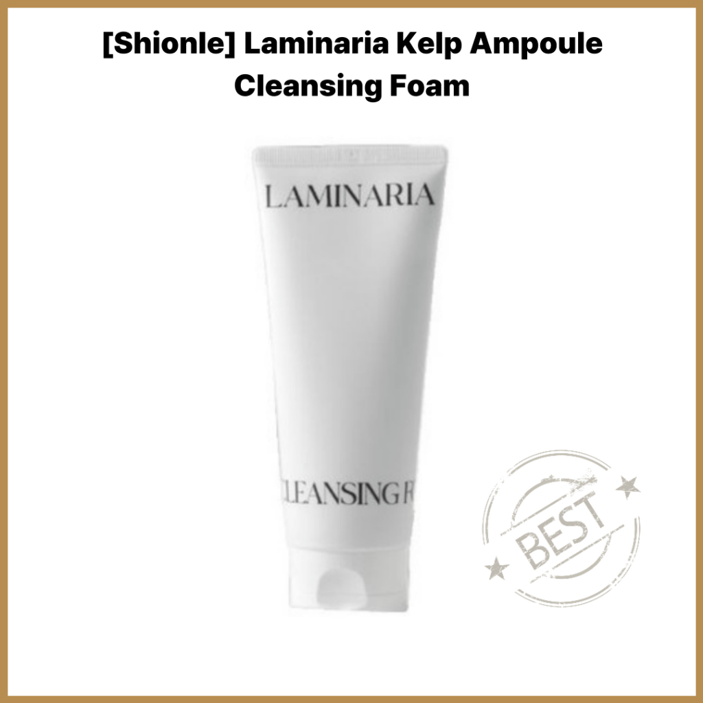 [Shionle] Espuma De Limpeza Com Ampola Laminaria Kelp – Limpador Hidratante Suave Da Parks Pick