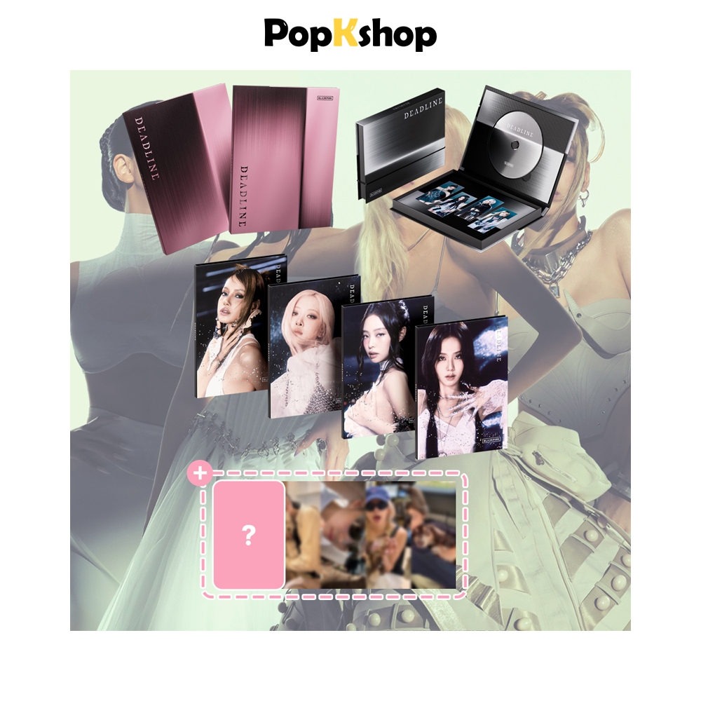 [Brinde] BLACKPINK 3o Mini Álbum [ DEADLINE ] STANDARD / GRAY / SILVER Ver