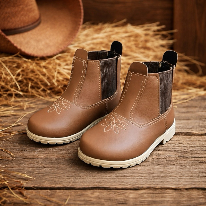 Bota Infantil Jeca Country com Elástico Lateral – Conforto e Estilo em Oferta na Shopee