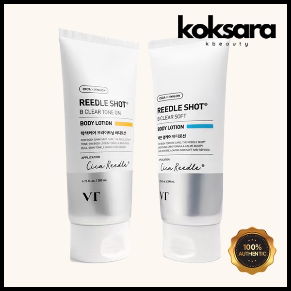 Vt Cosmetics Reedle Shot B Clear Body Lotion 200ml 2types em Oferta na Shopee