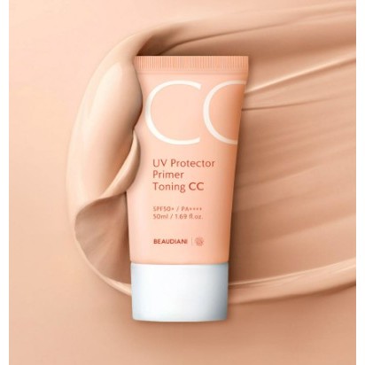 [Beadiani] Tone-Up CC Cream Fps50 + PA Brightening Moist Glow Protetor Base Solar De Maquiagem Primer Sem Hidratante Pro