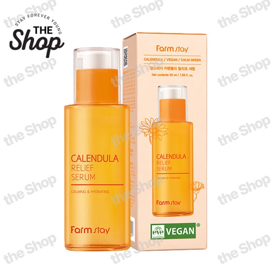 Farmstay Calendula Relief Skincare Toner Emulsão Soro Creme Para Os Olhos Espuma De Limpeza 6 Tipos Escolha 1