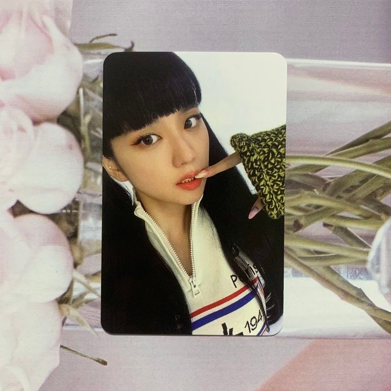 Cartão Fotográfico De Lata De Ferro Com Mercadoria BLACKPINK Autêntico selfie ROSÉ (Park Chaeyoung) Estilo Inspirado Em