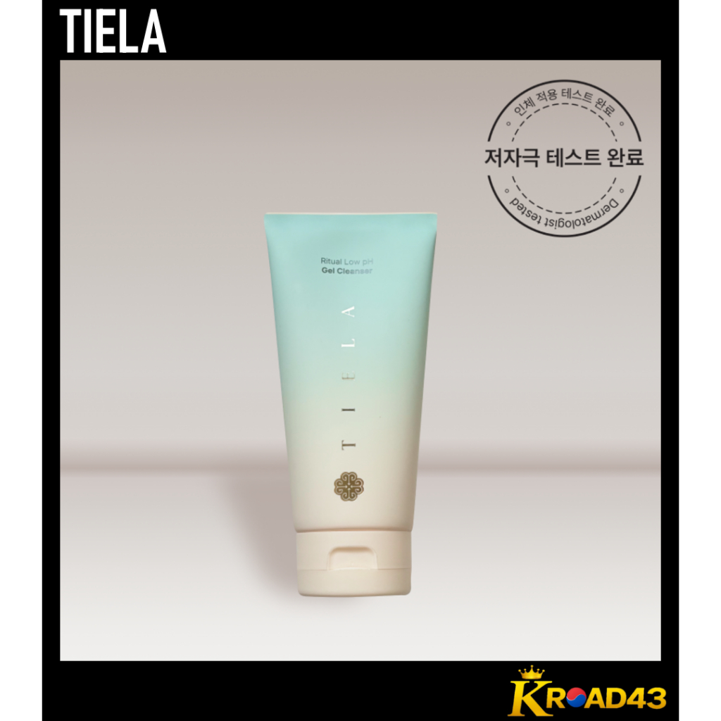 【TIELA】Ritual Gel Cleanser pH 5.5 150ml / Limpeza Suave Hidratante Para Pele Sensível