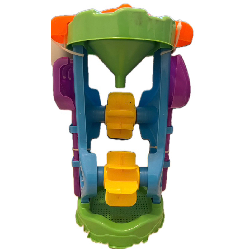 Torre De Areia Infantil Brinquedo Praia Água Com Rodas Interativas Para Crianças