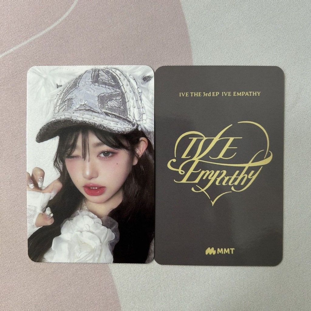 IVE Wonyoung 9.0 Modelo Conceito photocard Com Aparência De Lente Deslumbrante IVE Jang Wonyoung  Photocard