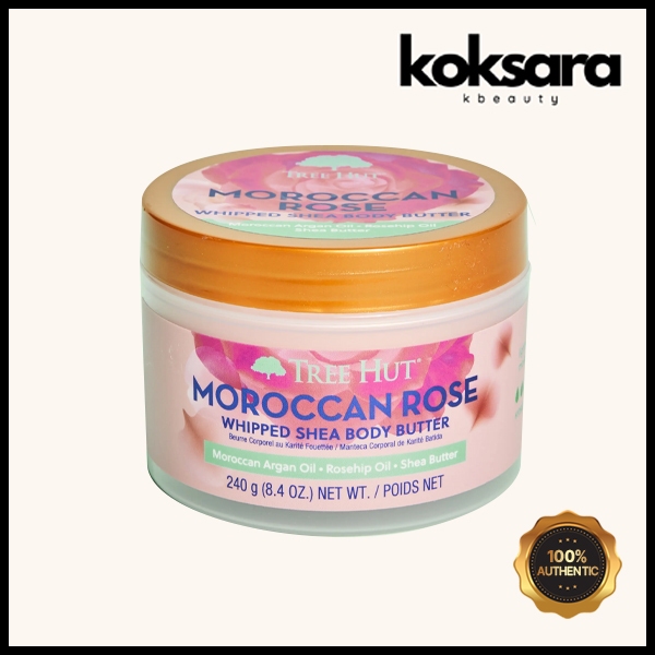 Tree Hut Whipped Body Butter Moroccan Rose 240g