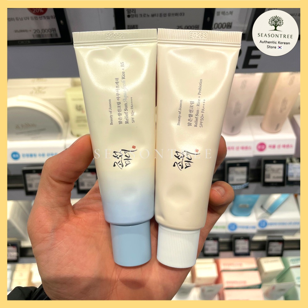[BEAUTY OF JOSEON] Protetor Solar de Arroz Aqua Fresh / Original 50ml / 50ml+50ml FPS50 Skincare Coreano