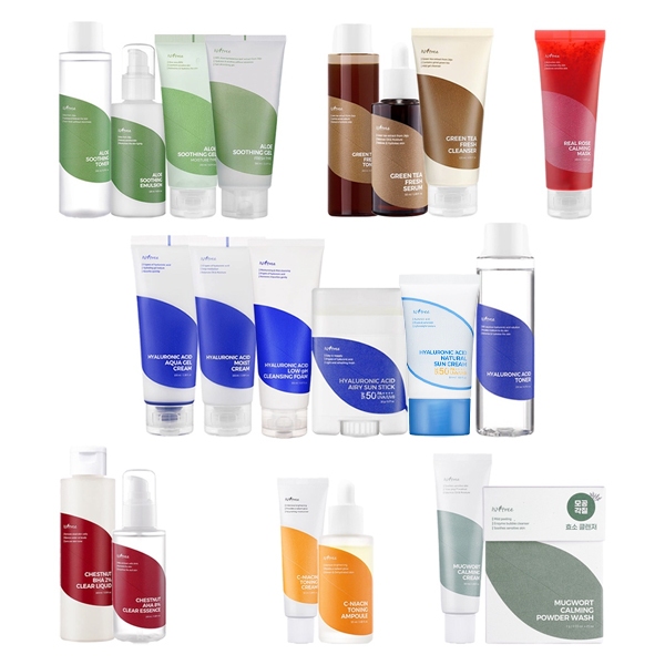 isntree skin care collection