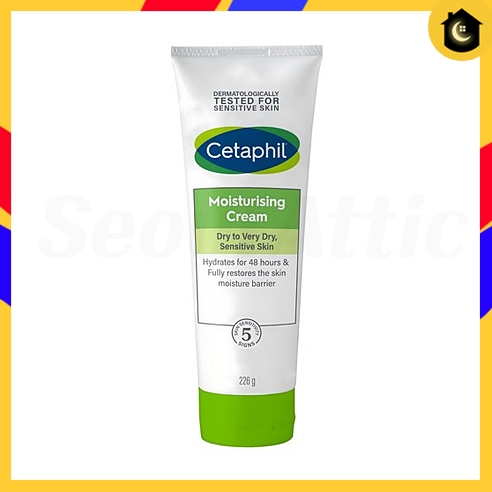 Creme Hidratante Cetaphil 226g/Corporal Facial Para Cuidados Com A Pele Sensível De Hidratação Intensiva
