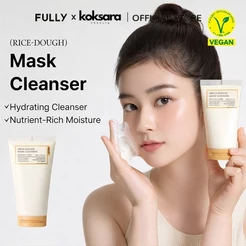 [OFFICIAL] FULLY Rice-Dough Mask Cleanser 130ml, 30ml