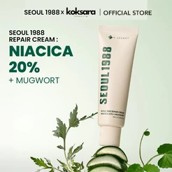 [OFFICIAL] SEOUL 1988 Repair Cream: NiaCica 20% + Mugwort 15ml / 50g