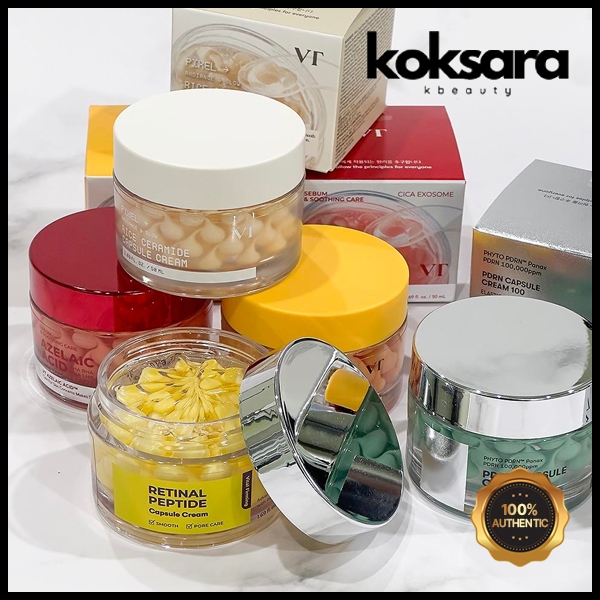 [NEW] VT COSMETICS Capsule Cream 50ml (Azelaic Acid,Vitamin C,Retinal Peptide,Rice Ceramide,PDRN)