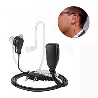 Para Wln , Baofeng , Kenwood Fone De Ouvido De 2 Pinos Com Microfone Intra-Auricular Tampa De Tubo Acústico K plug
