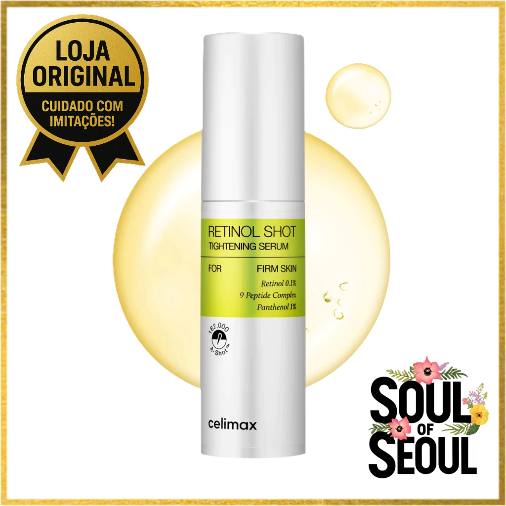 [Celimax] The Vita A Retinol Shot Tightening Serum, 30mL | with Pure Vitamin A Retinol, Peptide, Pore Minimizer