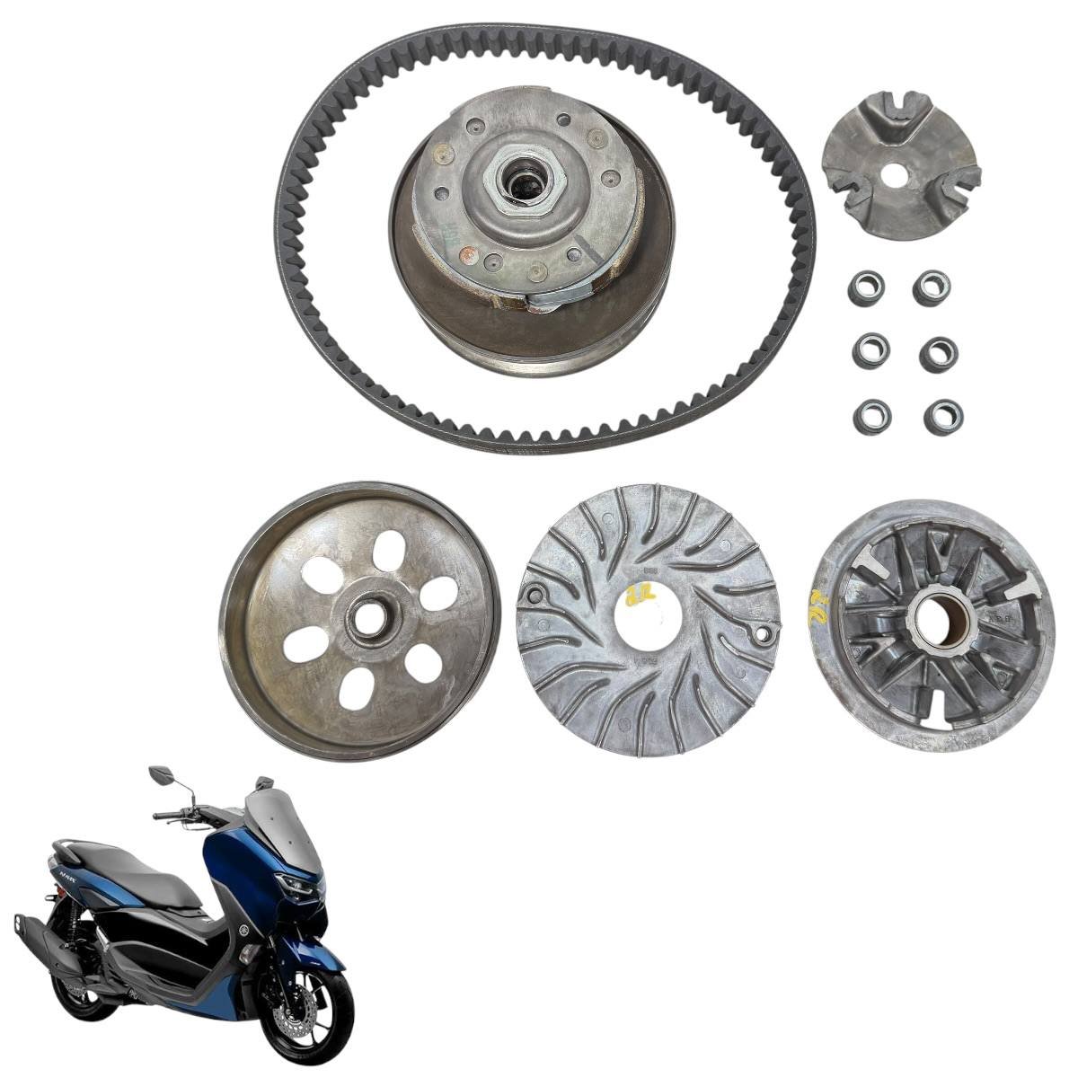 EMBREAGEM CVT COMPLETA YAMAHA NMAX 160 ABS 2022