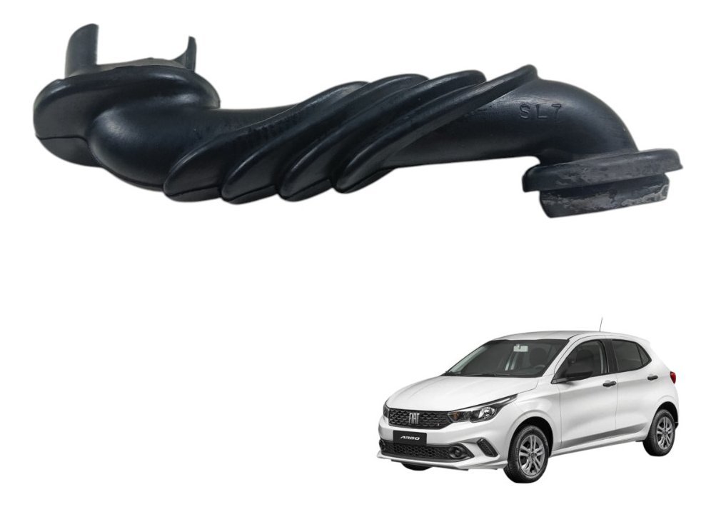 Coifa Passa Fio Tampa Traseira Fiat Argo 2018 A 2021