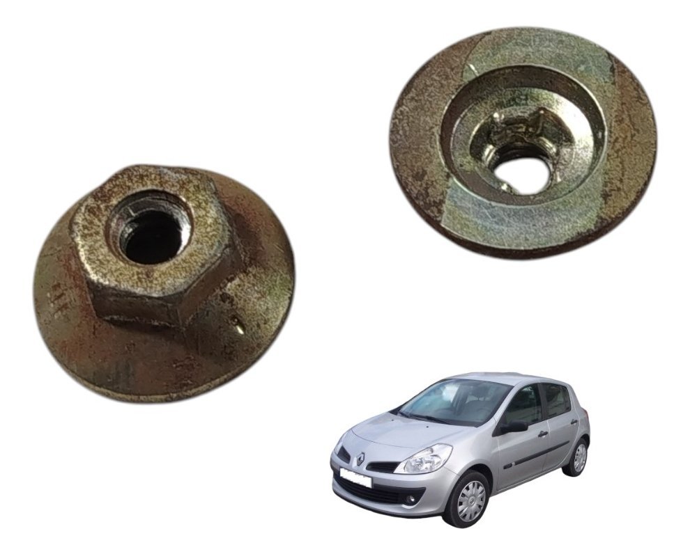 Kit Porca Parafuso Caixa Relé Renault Clio 2006/2012