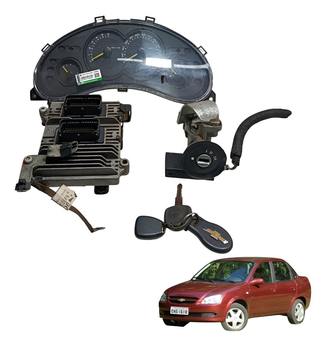 Kit Code Chevrolet Classic Ls 1.0 Vhce Flex 2010/2014
