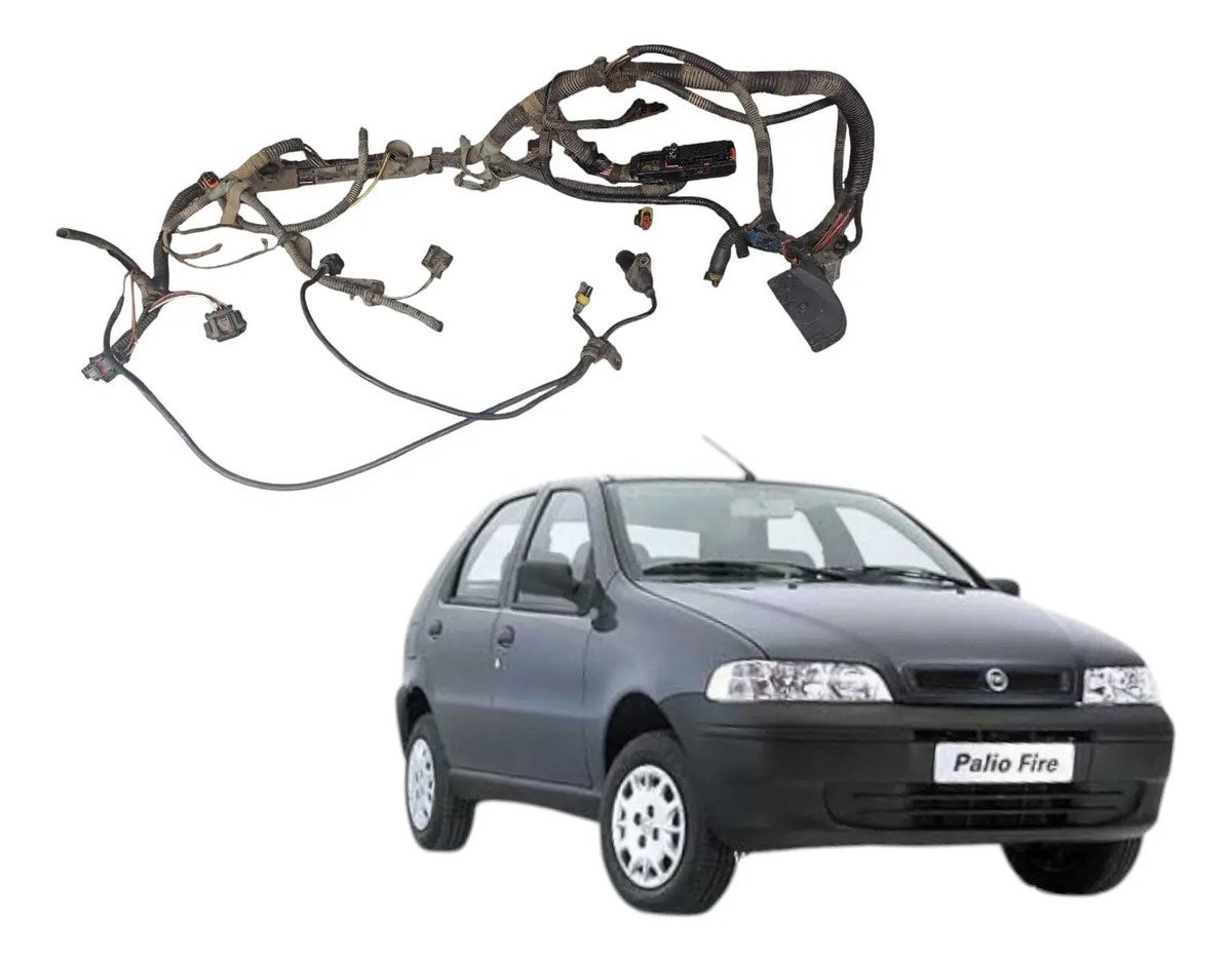 Chicote Injeção Fiat Siena Palio 1.3 16v Fire 2001 2006