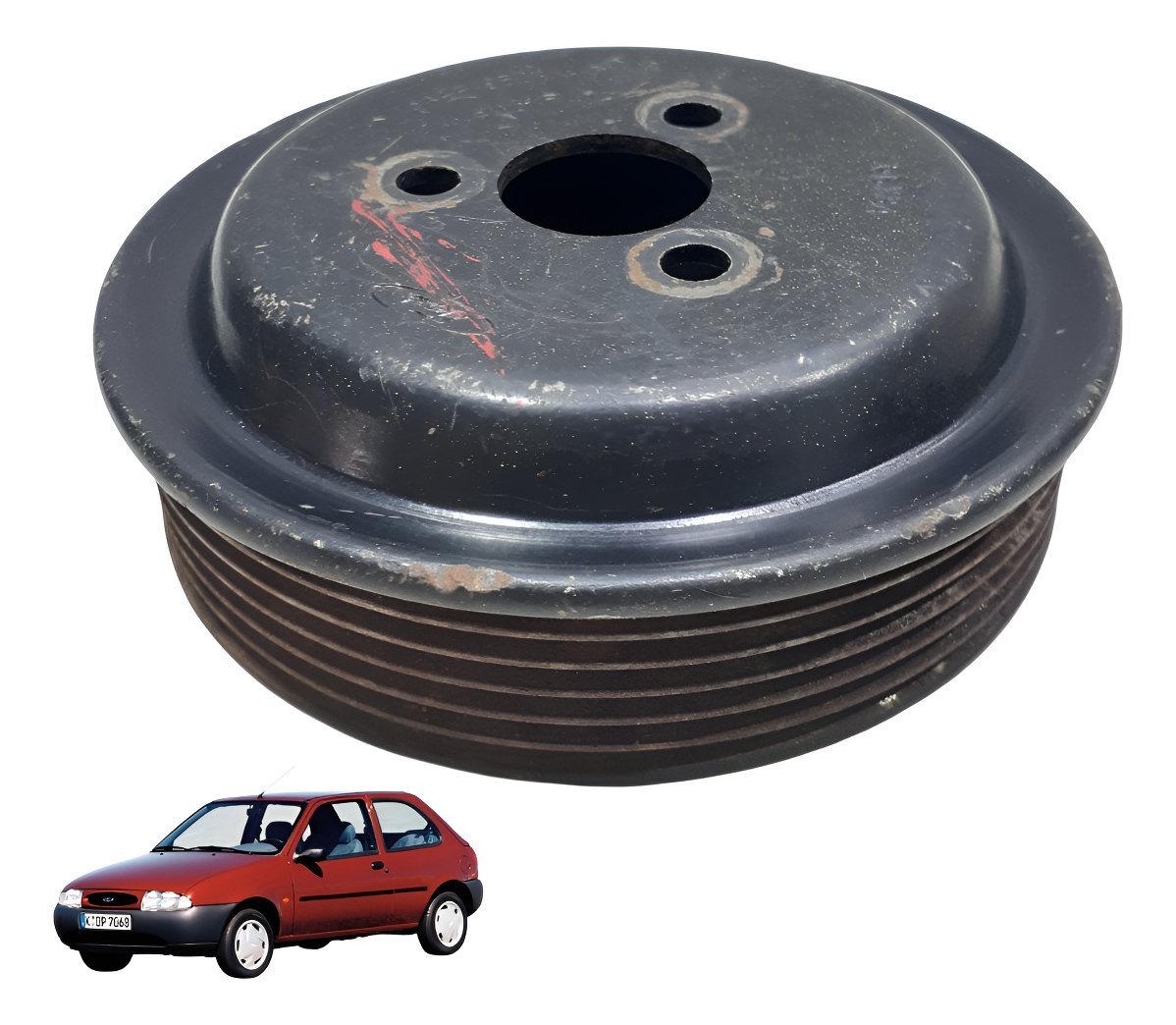 Polia Bomba Água Ford Ka Fiesta Endura 1.0 8v 96 A 99