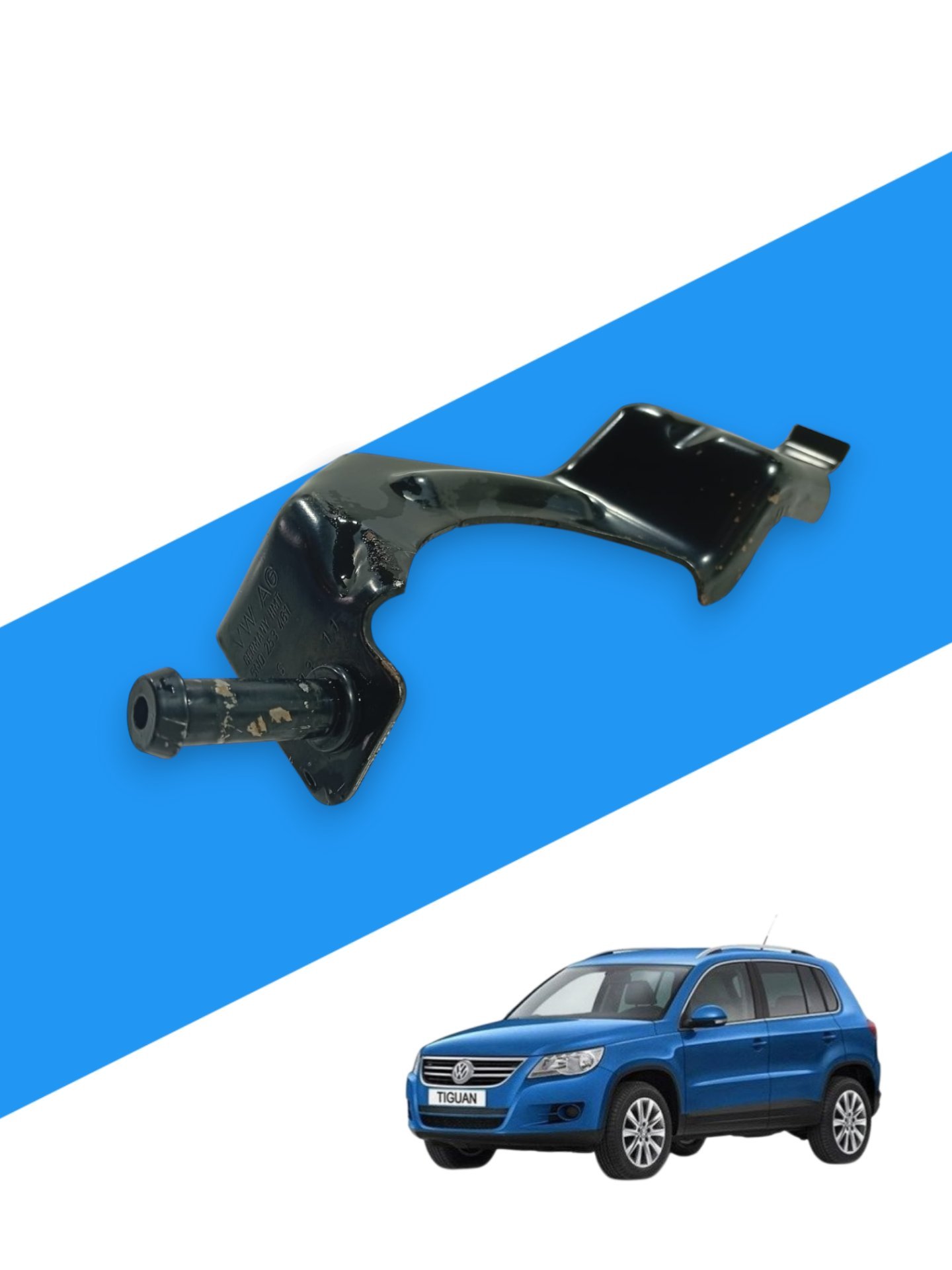 Suporte Coxim Escapamento Volkswagen Tiguan 2011 original