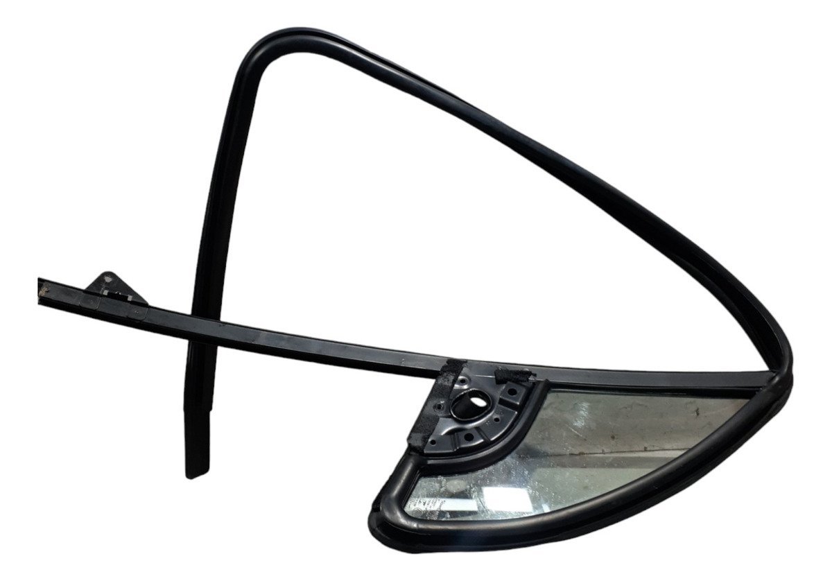 Canaleta Borracha Vidro Citroen C3 Porta Esquerda 2009 Preto