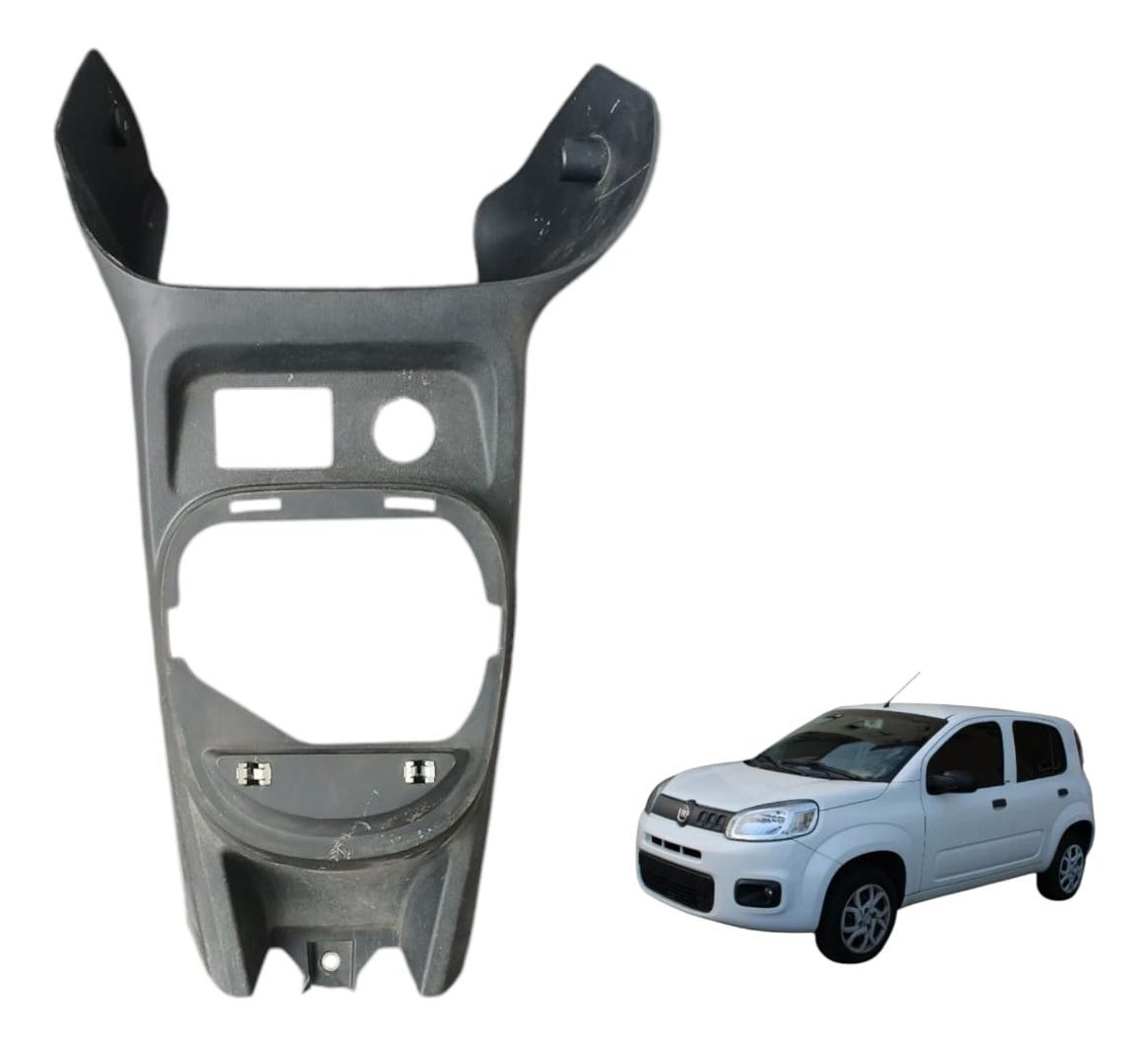 Moldura Console Central Fiat Uno Sporting Automático 2015/21