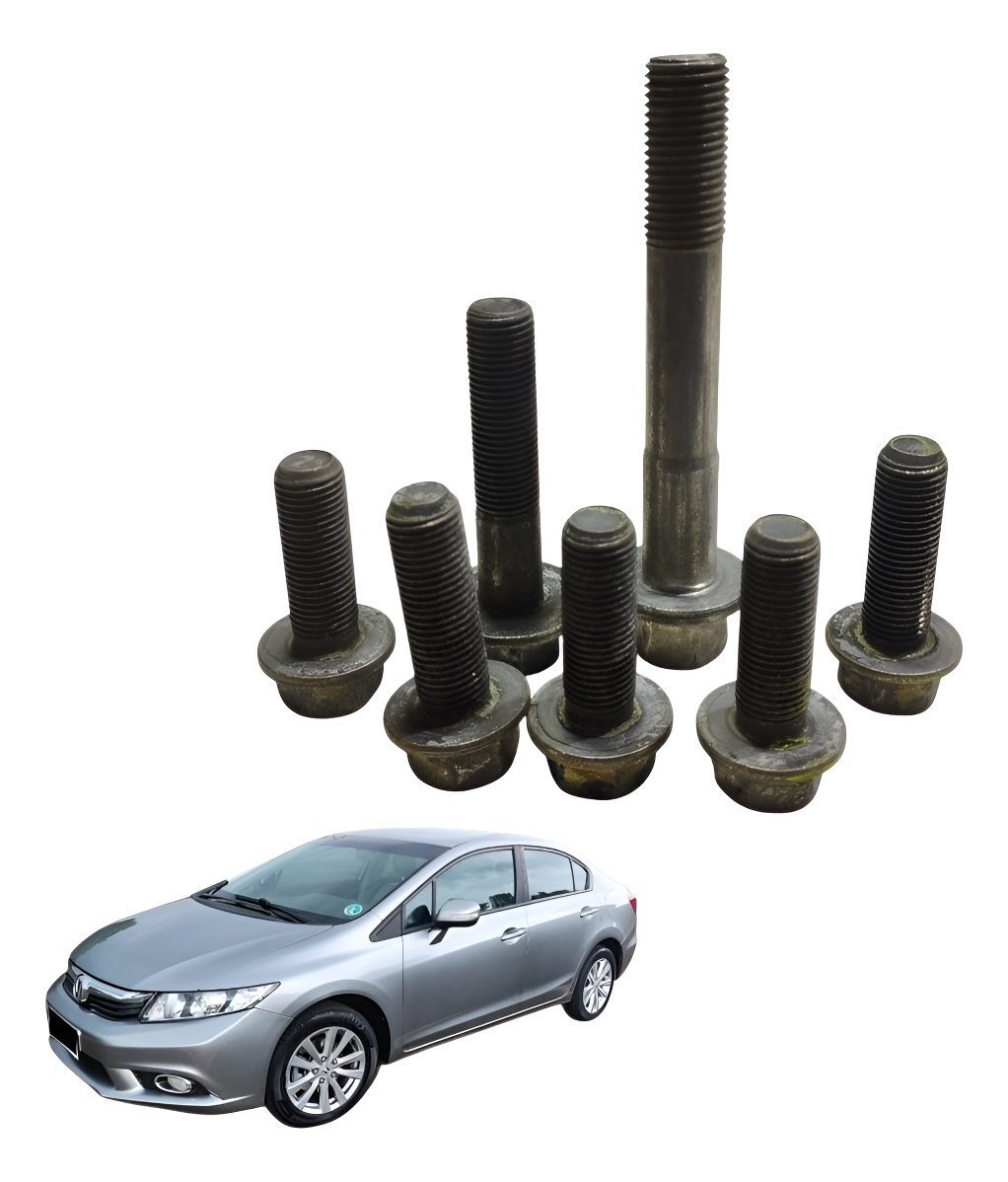 Kit Parafuso Calço Motor Traseiro Civic 2014
