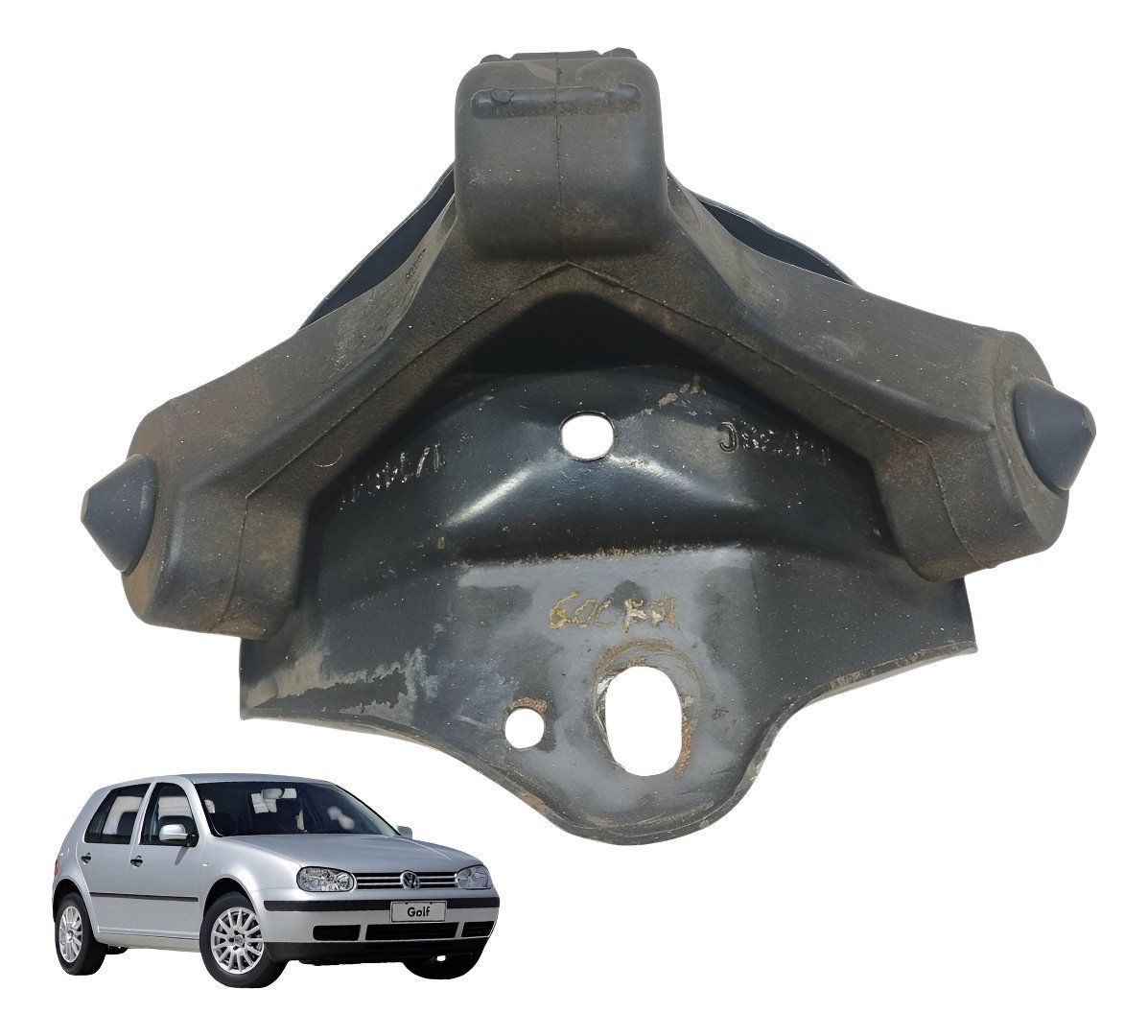 Coxim Suporte Escapamento Vw Golf Sapão 1.6 2001