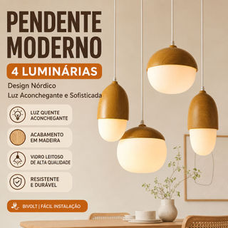 Tilife Café Estético Pingente Lâmpada Cozinha Ilha Droplight Quarto Simples Mesa De Jantar Lustre Teto Led