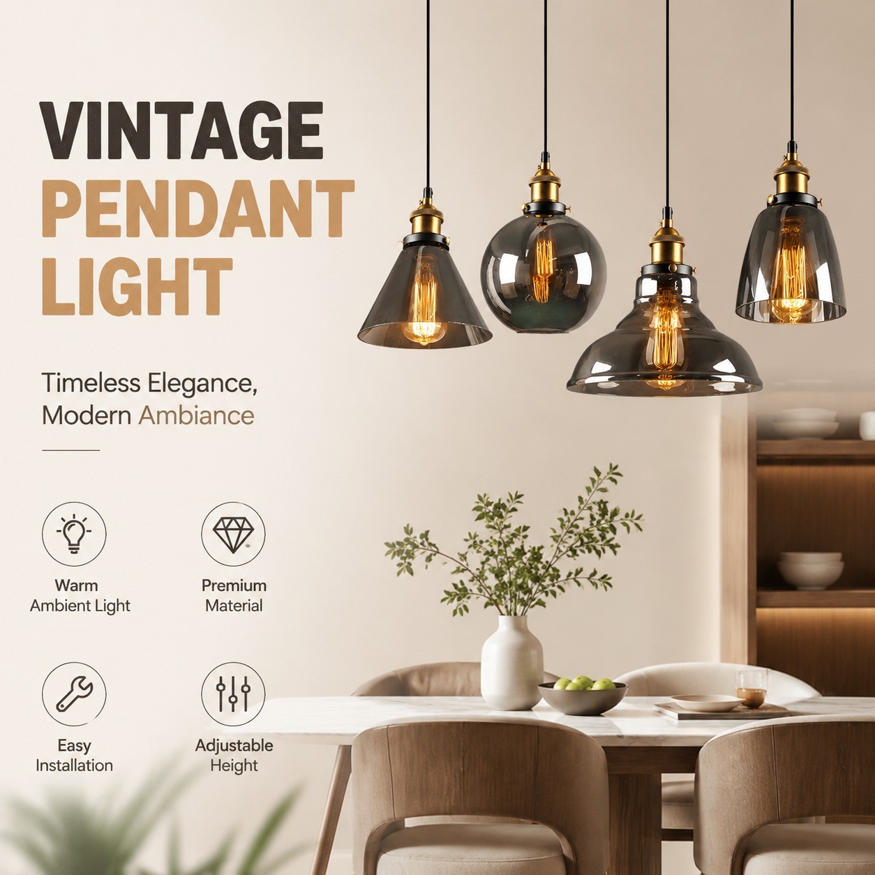 Luz Pendente De Vidro Minimalista Estilo Industrial CZHLIFE , Lustres De Teto LED Modernos , Cafés , Restaurantes E Ilha