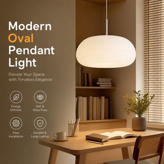 Lustres Modernos E Minimalistas Para Sala De Jantar, Luz De Teto Pendente Com Proteção Ocular LED Estética ; Lâmpada Su