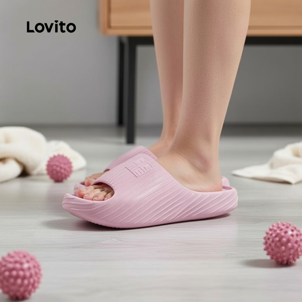 Lovito Sandálias Femininas Elegantes e Leves LFAS1002