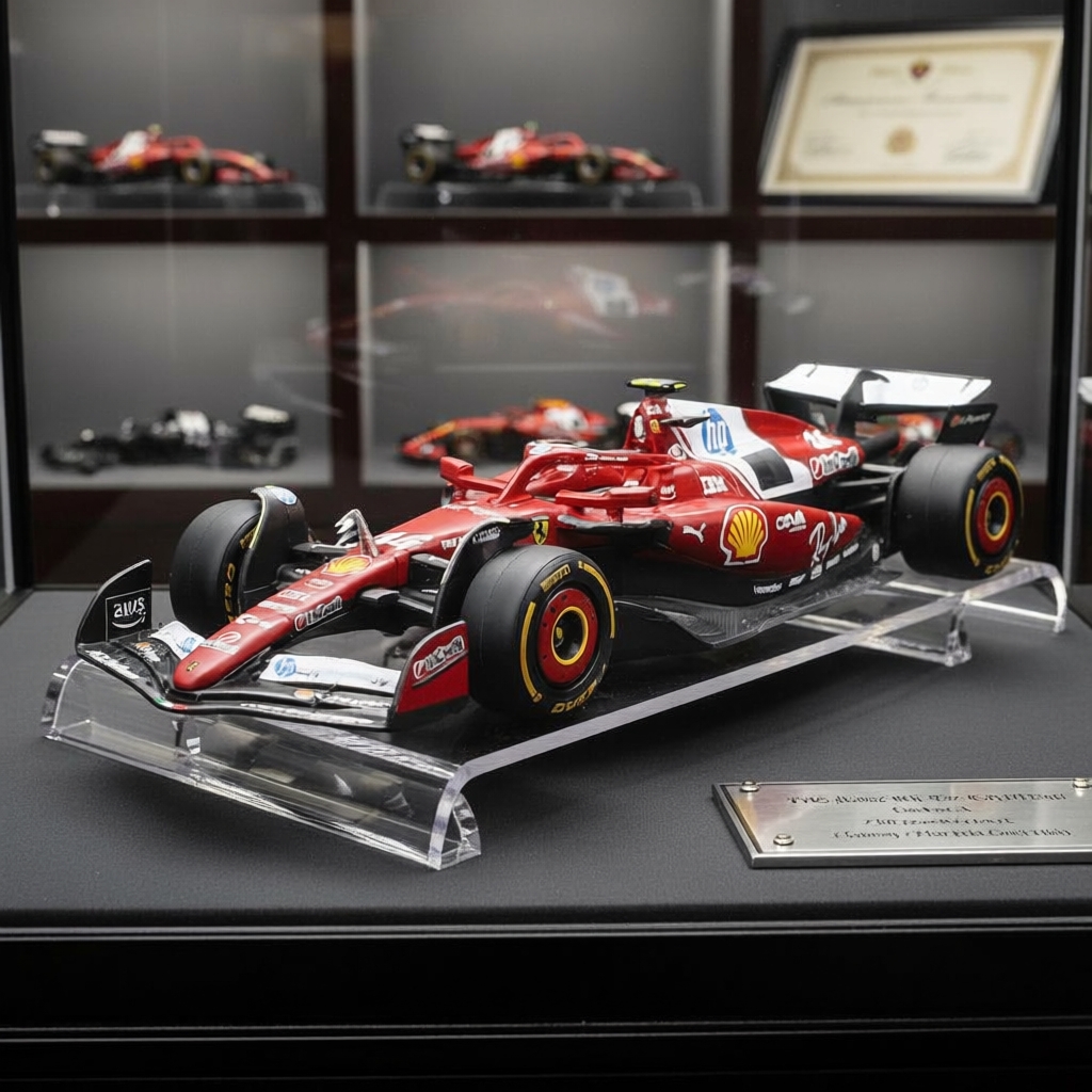 Bburago 1:43 F1 2025 Scuderia Ferrari HP SF25 #16 Charles Leclerc #44 Lewis Hamilton Modelo de Carro de Liga Diecast