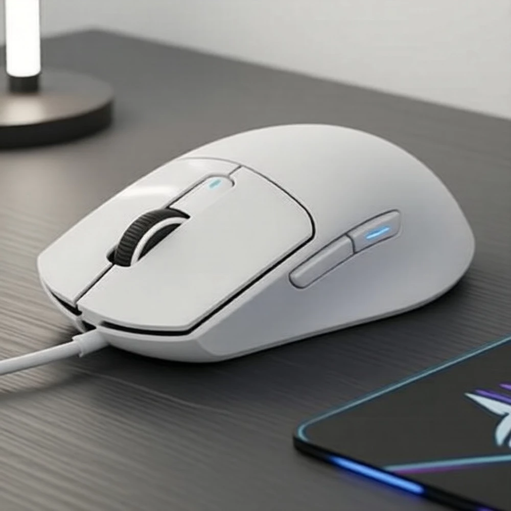 Mouse Gamer Sem Fio Attack Shark X3 PAW3395, 26K DPI, Tripla Taxa de Polling, Ultra-Leve, Teclas Programáveis